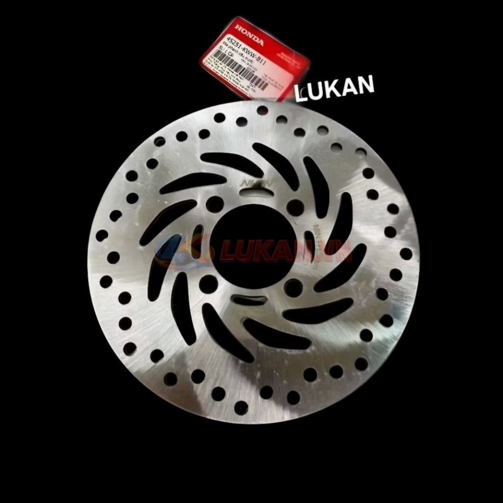 Đĩa thắng, phanh trước WAVE S110, RSX, BLADE, FUTURE 125... zin Honda 45251-KWW-B11, 45251-K90-V01 - Ảnh 2