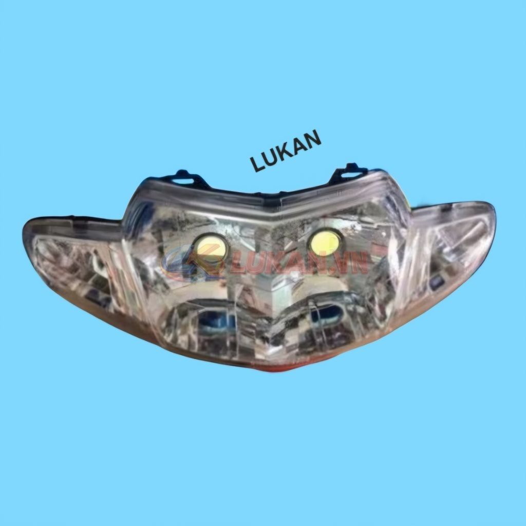 Pha chóa đèn trước xe WAVE ALPHA, ZX... 2 bóng đời đầu zin Honda 33110-KRS-861 - Ảnh 2
