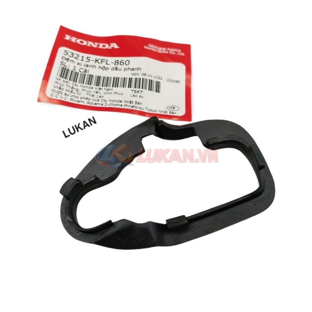 Cao su viền tay thắng, cùm dầu WAVE Thái, ZX, FUTURE... zin Honda 53215-KFL-860 - Ảnh 2