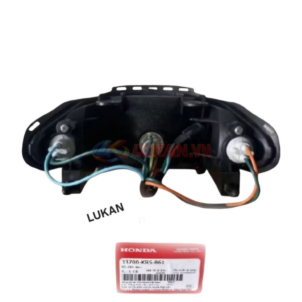 Cụm đuôi đèn hậu, lái stop xe WAVE ALPHA, ZX đời đầu zin Honda 33700-KRS-861 - Ảnh 4