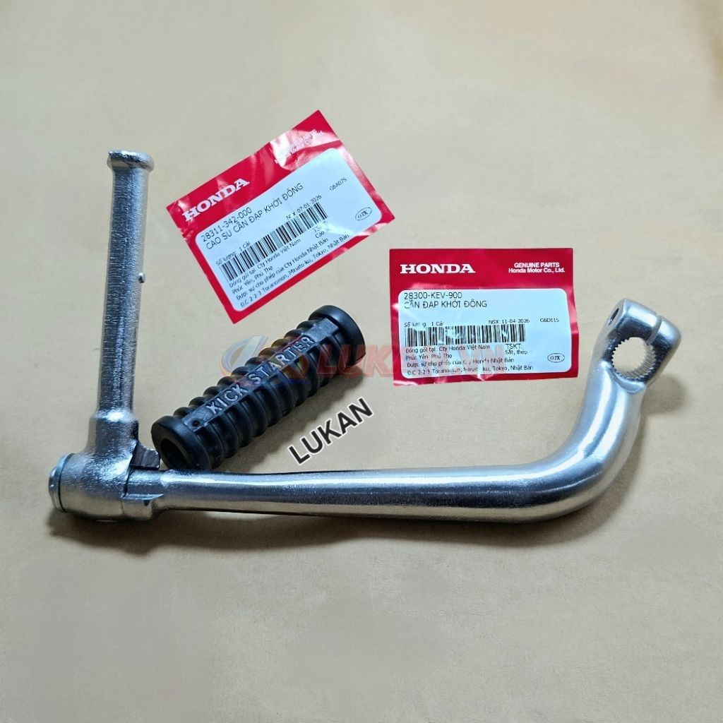 Giò đạp, cần khởi động xe DREAM, WAVE, FUTURE 1... zin Honda 28300-KEV-900 - Ảnh 5