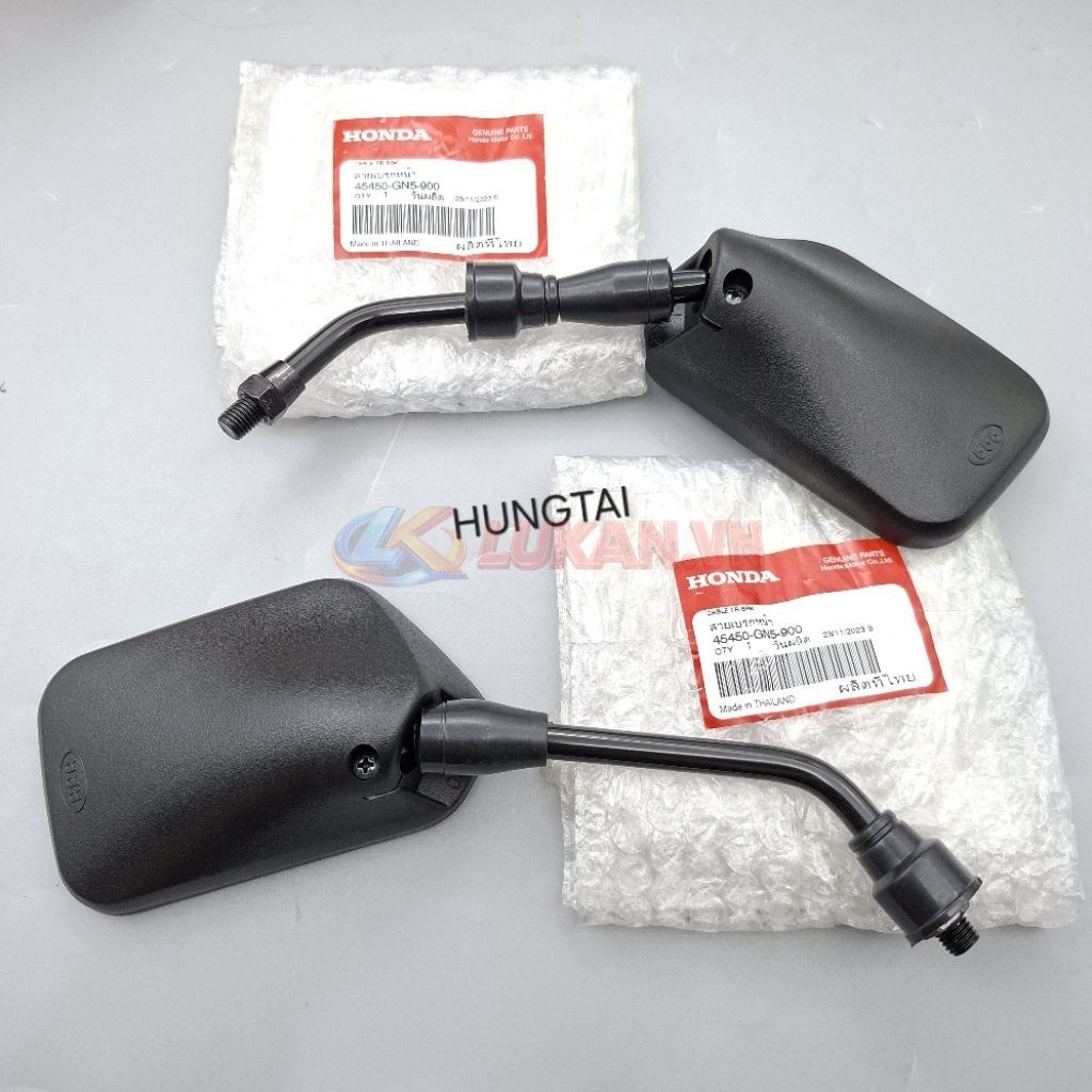 Cặp kính gương chiếu hậu xe DREAM Thái zin Honda xịn 88110-GN5-940, 88120-GN5-940 - Ảnh 4