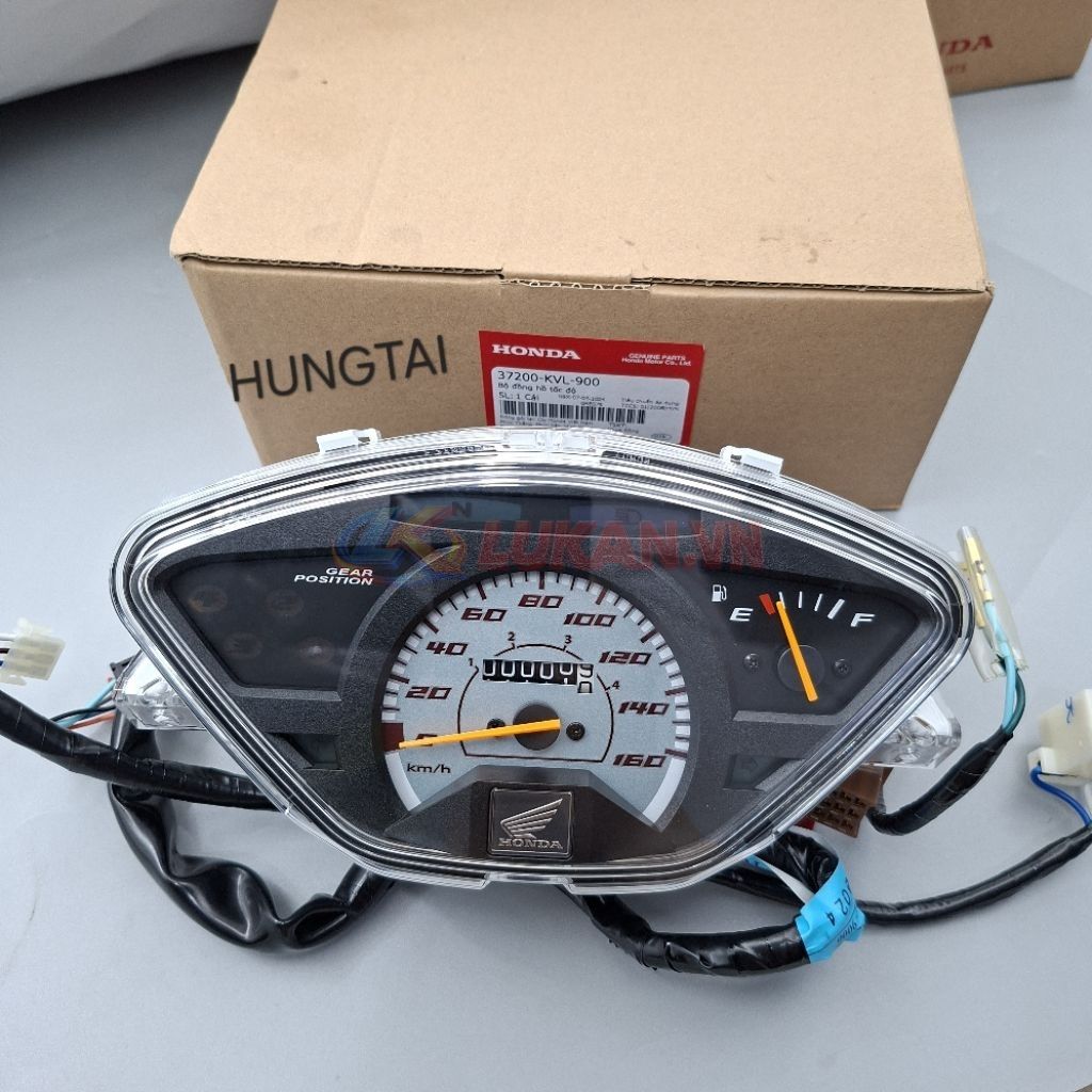 Cụm đồng hồ, công tơ mét xe FUTURE NEO, X 125 zin chính hãng 37200-KVL-900 - Ảnh 5