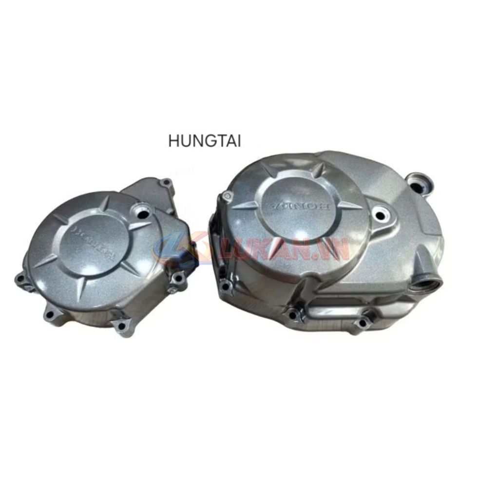 Nắp lốc máy trái, lửa điện, đề xe WAVE S110, RSX... Xám zin Honda 11341-K03-M40 - Ảnh 3