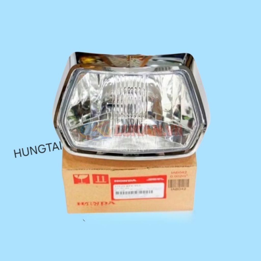 Bộ nhựa vỏ đầu đèn, xi nhan xe Super DREAM lồi zin Honda - Ảnh 3