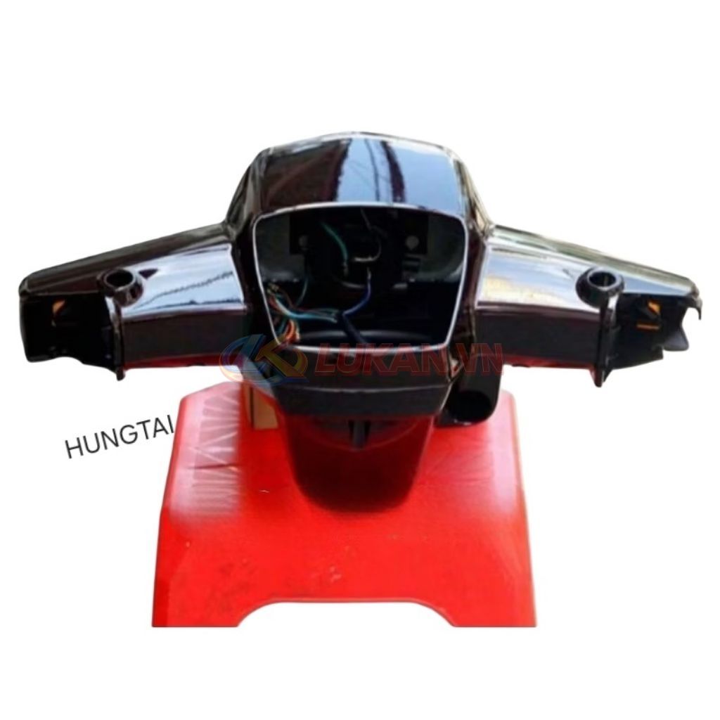 Bộ nhựa vỏ đầu đèn, xi nhan xe Super DREAM lồi zin Honda - Ảnh 5