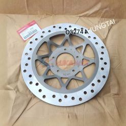 Đĩa thắng, phanh trước 5 lỗ LS xe WAVE, FUTURE... zin Honda Thái 260mm