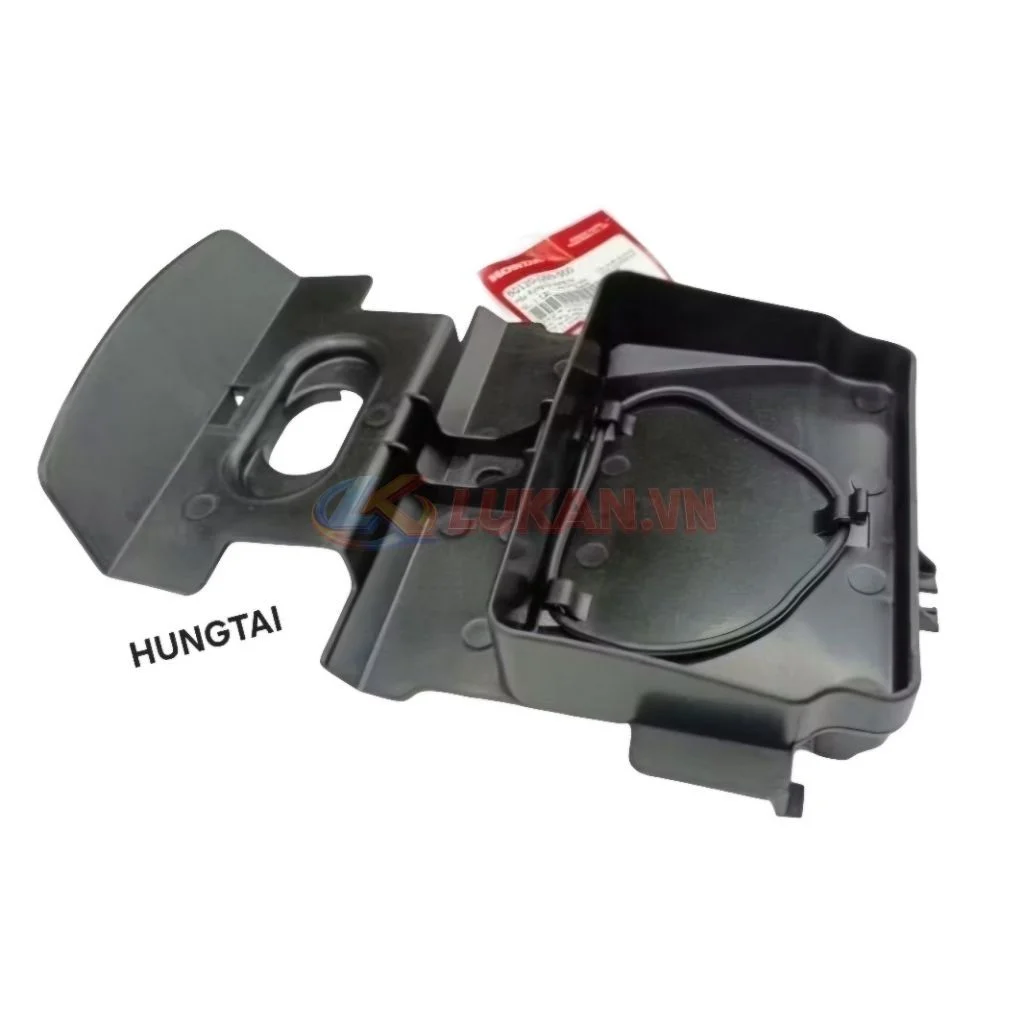 Hộp nhựa cốp đựng đồ nghề xe DREAM kèm dây cao su zin Honda 80120-GN5-900 - Ảnh 4