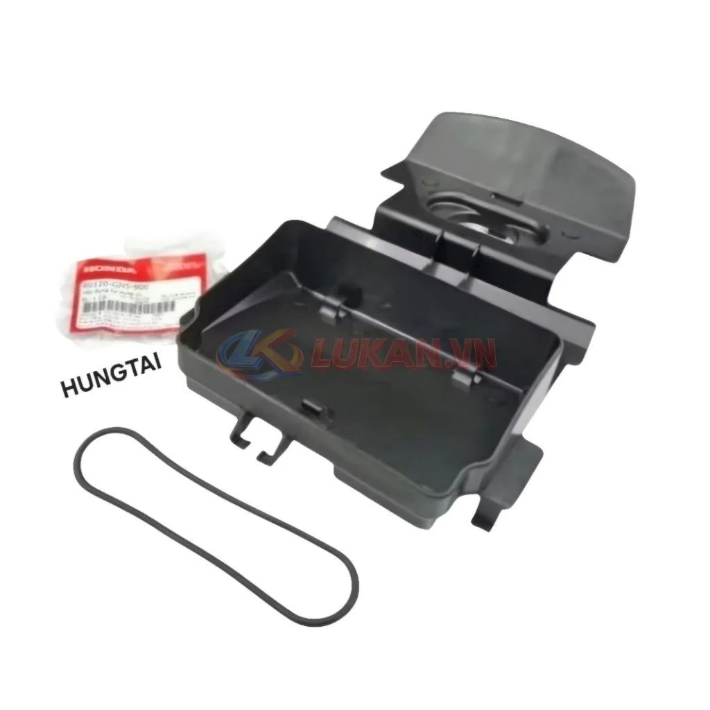 Hộp nhựa cốp đựng đồ nghề xe DREAM kèm dây cao su zin Honda 80120-GN5-900 - Ảnh 5
