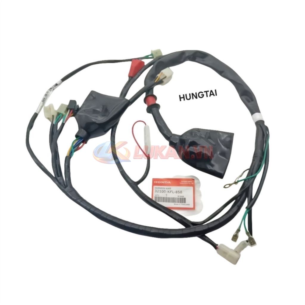 Dây điện sườn chính xe WAVE Thái, ALPHA, ZX... zin Honda Thái - Ảnh 3