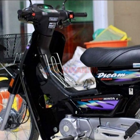 Ốp nhựa đầu, bợ cổ gáy DREAM Lùn zin Honda Thái xịn 53206-GN5-999ZA - Ảnh 4