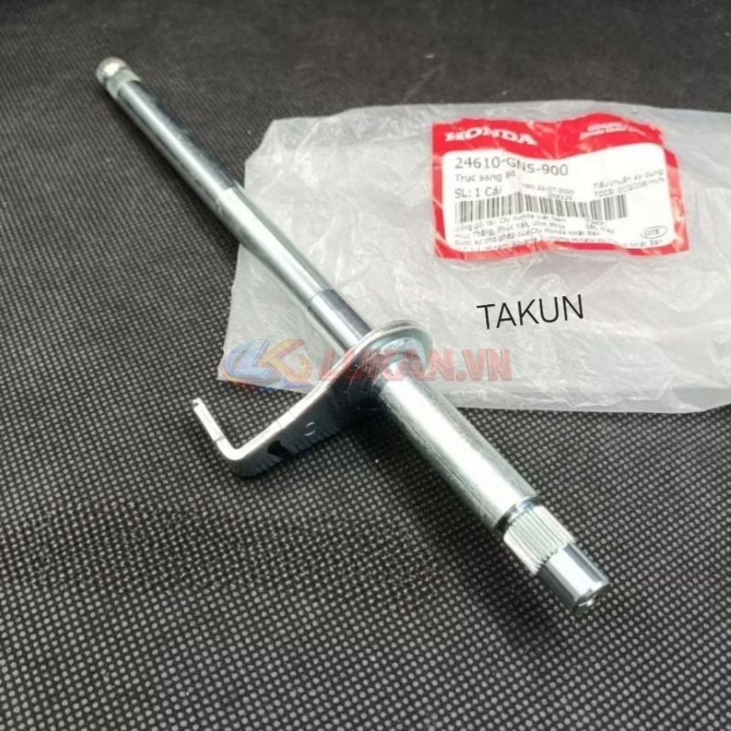 Trục cốt cần móc sang số xe DREAM, WAVE, FUTURE 1.... zin Honda 24610-GN5-900 - Ảnh 4