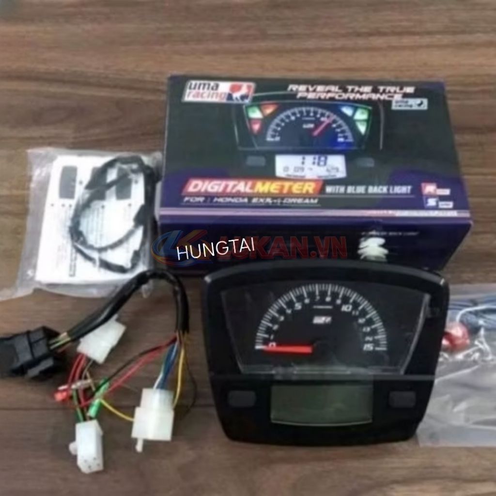 Cụm đồng hồ điện tử UMA xe DREAM zin chính hãng - Ảnh 2