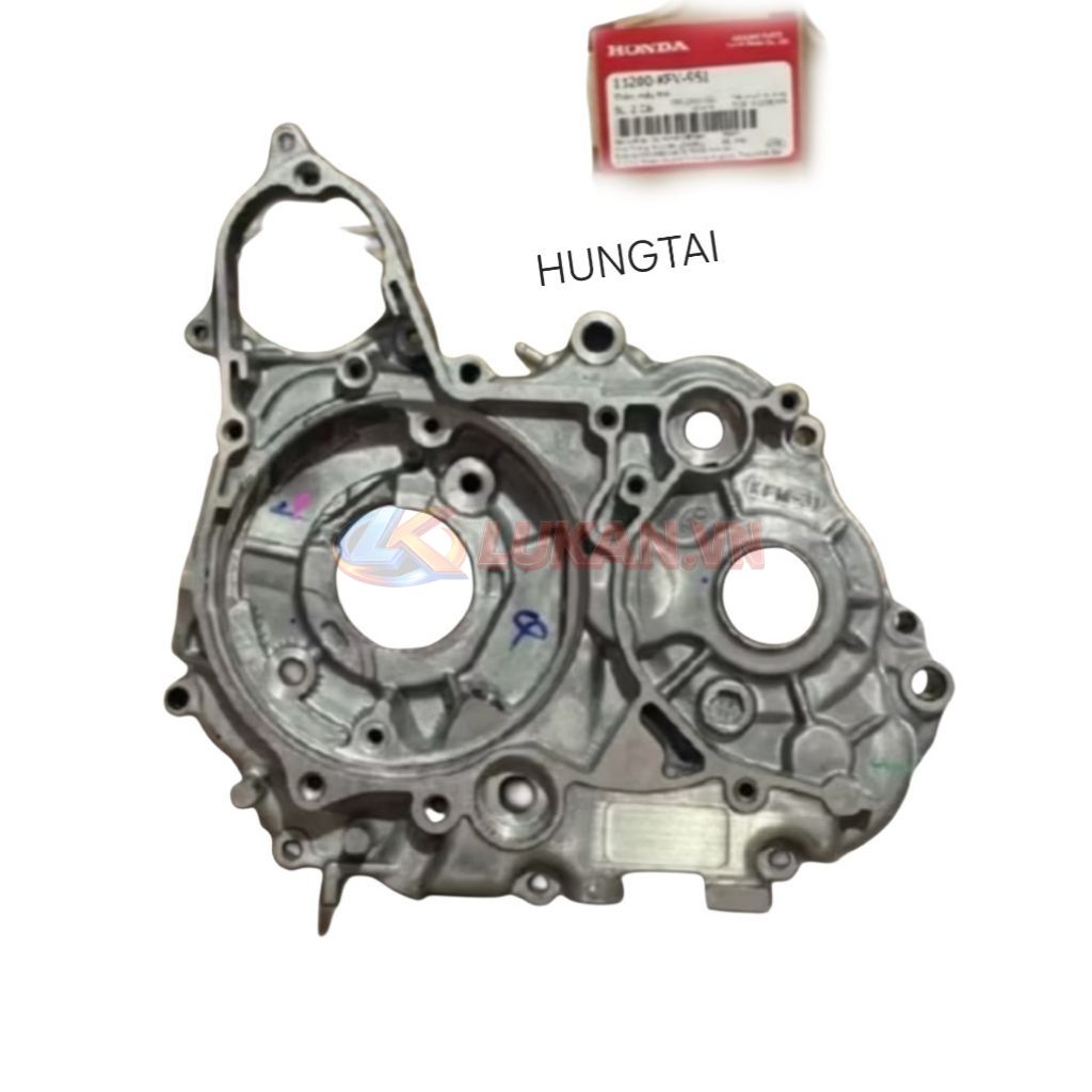 Lốc máy giữa vách số xe DREAM, WAVE 100... zin Honda 11290-KFV-601