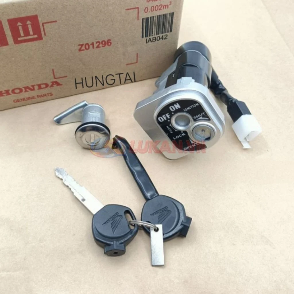Bộ ổ khóa, công tắc điện xe WAVE S110, RSX 2009-2012 zin Honda 35010-KWW-A00 - Ảnh 3