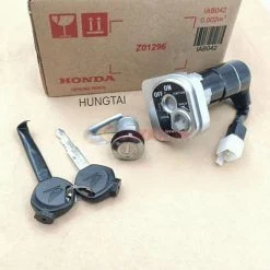 Bộ ổ khóa, công tắc điện xe WAVE S110, RSX 2009-2012 zin Honda 35010-KWW-A00
