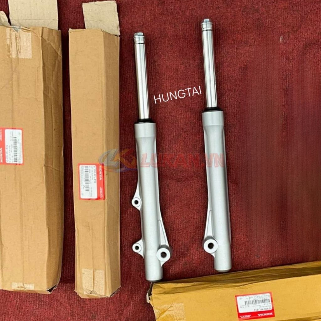 Cặp phuộc nhún, giảm sóc trước xe WAVE Thái 110, FUTURE 1... zin Honda 51500-KFL-891, 51400-KFL-891 - Ảnh 3