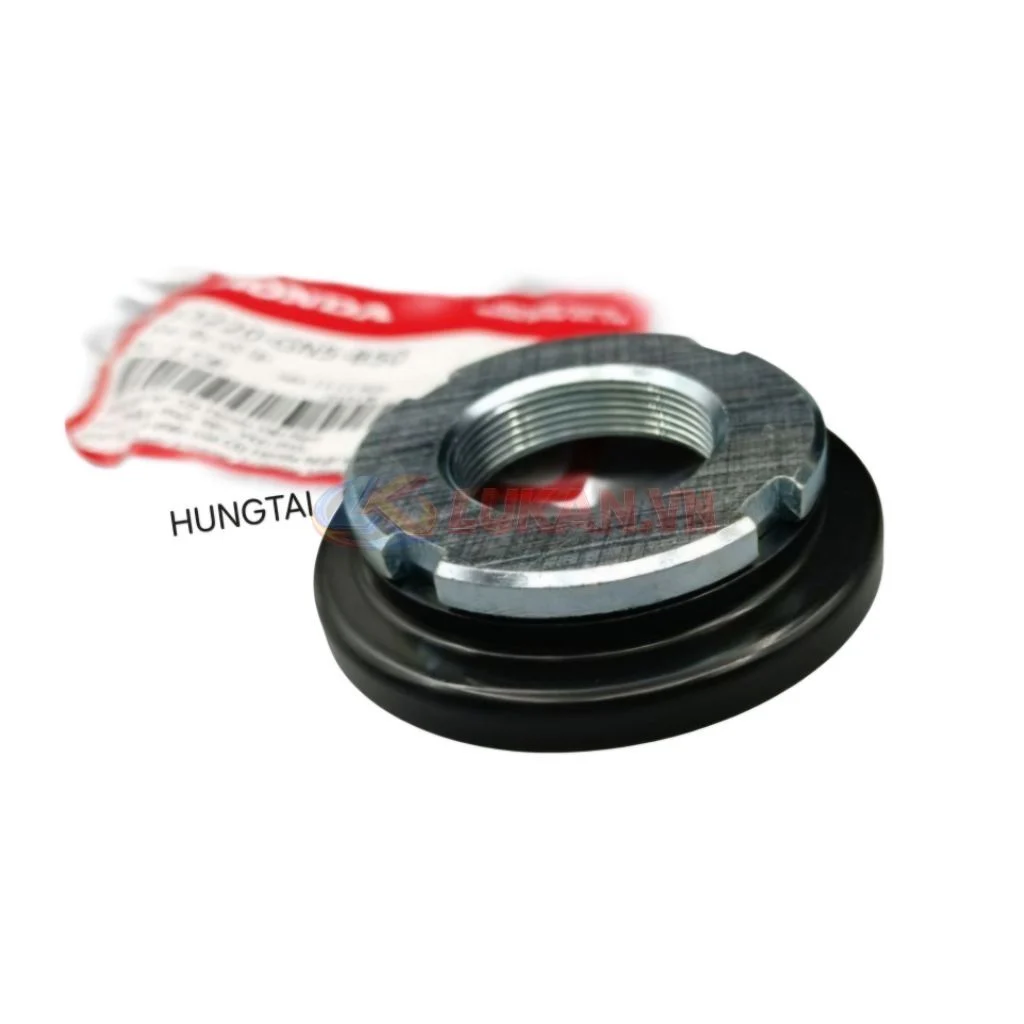Đai Ốc xiết tán cổ lái dưới DREAM, WAVE, FUTURE... zin Honda 53220-GN5-850 - Ảnh 3
