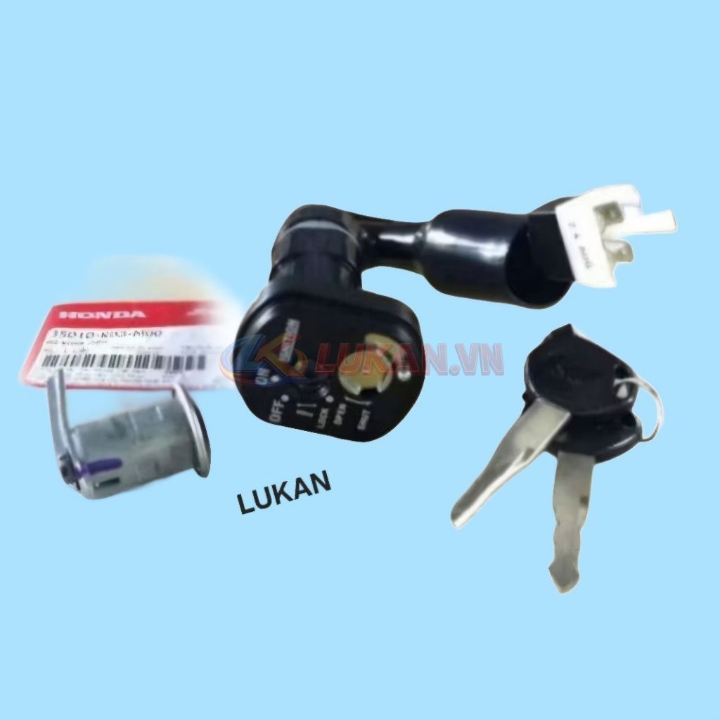 Bộ ổ khóa, công tắc điện xe WAVE RSX 110 zin chính hãng 35010-K03-M00
