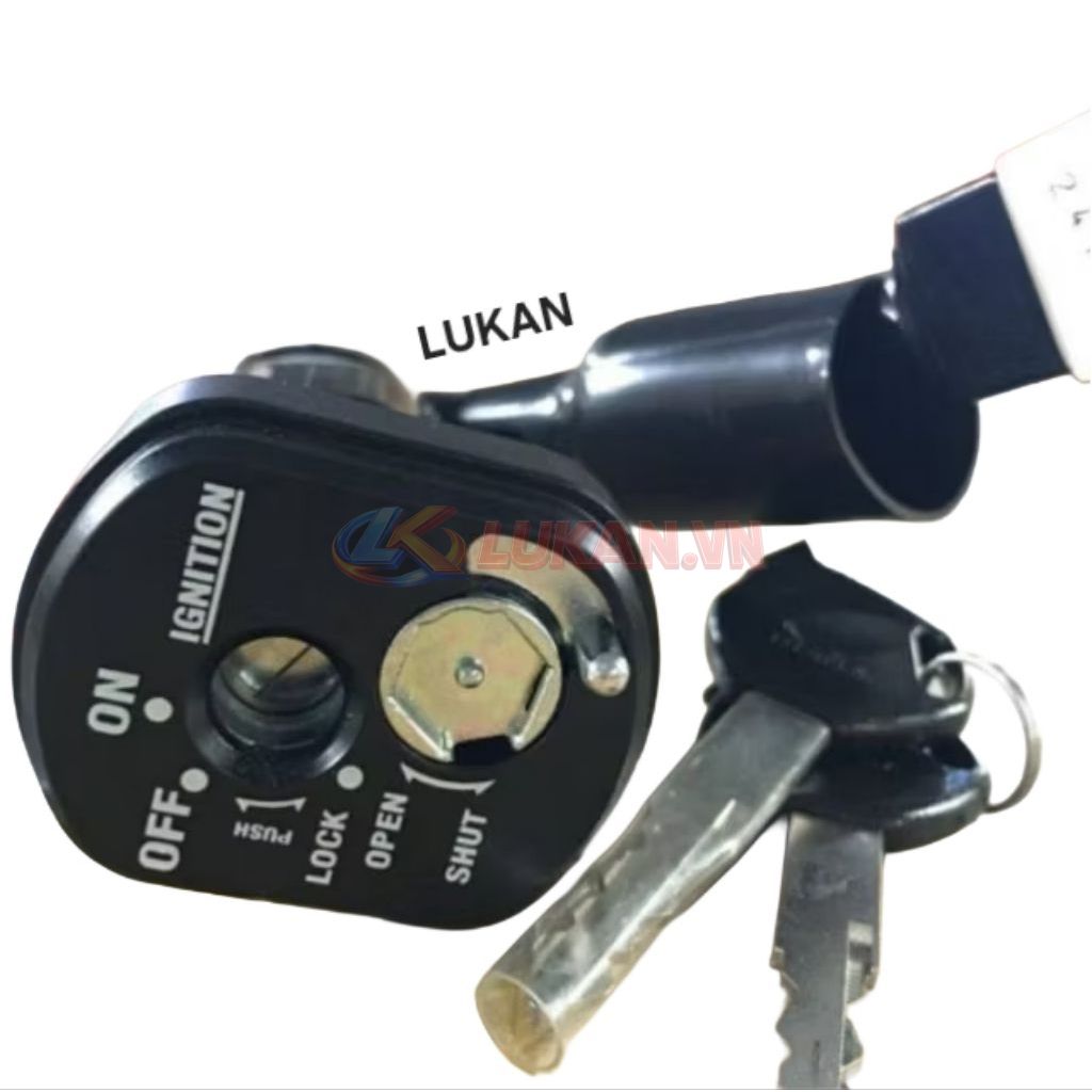 Bộ ổ khóa, công tắc điện xe WAVE RSX 110 zin chính hãng 35010-K03-M00 - Ảnh 3