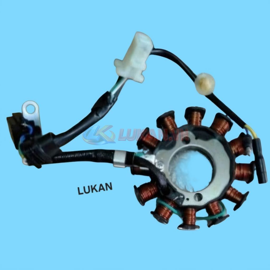 Cuộn lửa máy phát điện, đèn WAVE S110, RS, RSX... zin chính hãng 31120-KWB-921 - Ảnh 2