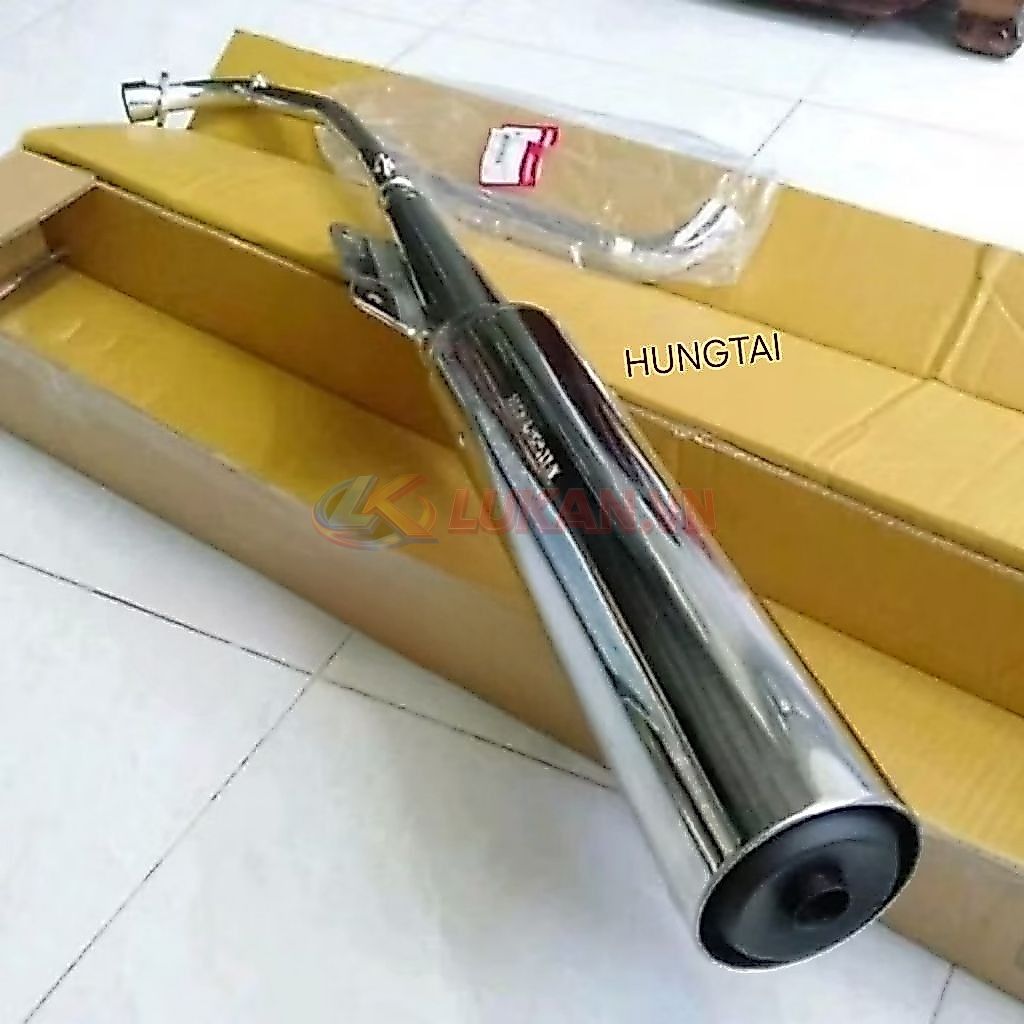 Cây Pô ống xã xe WAVE ALPHA, ZX đít bự zin chính hãng 18350-KRS-W00