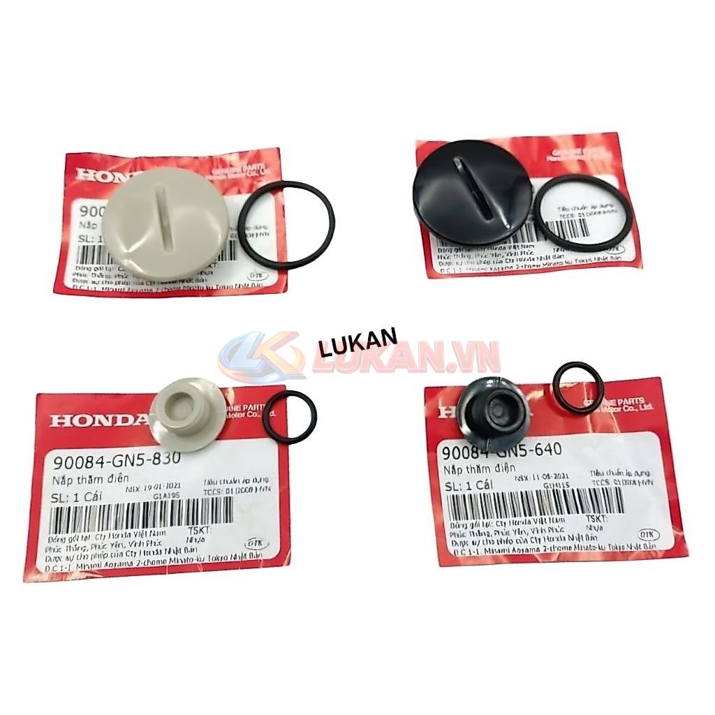 Cặp nắp đậy lốc điện, đề DREAM, WAVE, FUTURE.... zin luôn ron, sin 90084-GN5-830, 90084-GN5-640, 90087-GN5-830 - Ảnh 6