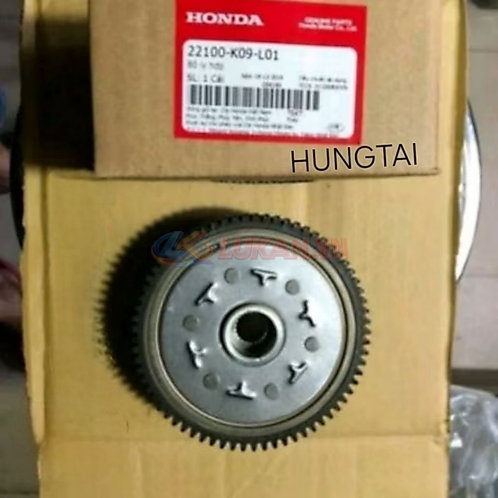 Bộ nhông nồi côn, ly hợp sau WAVE S110, RSX, BLADE, A110... zin Honda 22100-K09-L01 - Ảnh 7