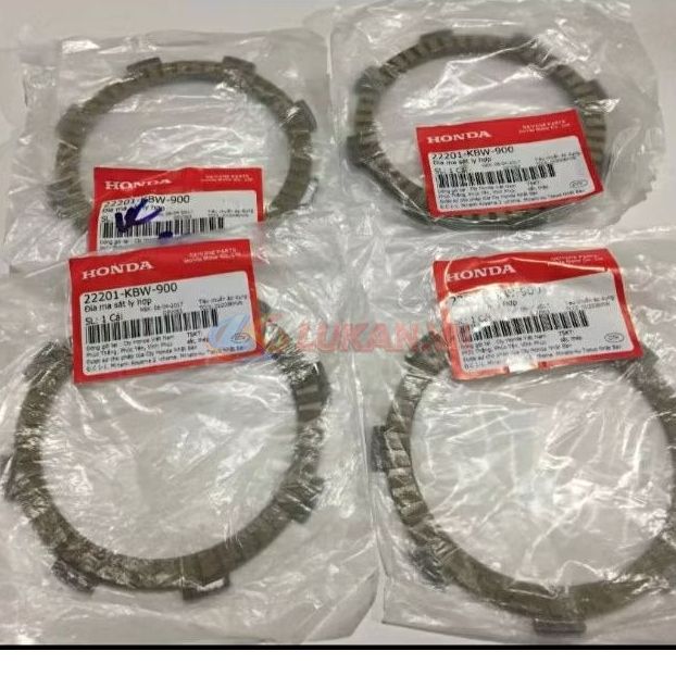 Bộ 4 lá bố nồi côn, ly hợp DREAM, WAVE, FUTURE 1... zin Honda 22201-KBW-900 - Ảnh 4