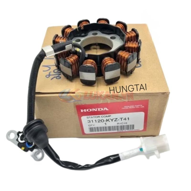 Cuộn lửa, dây máy phát điện xe FUTURE MẬP 125 Fi zin chính hãng 31120-KYZ-711 - Ảnh 2