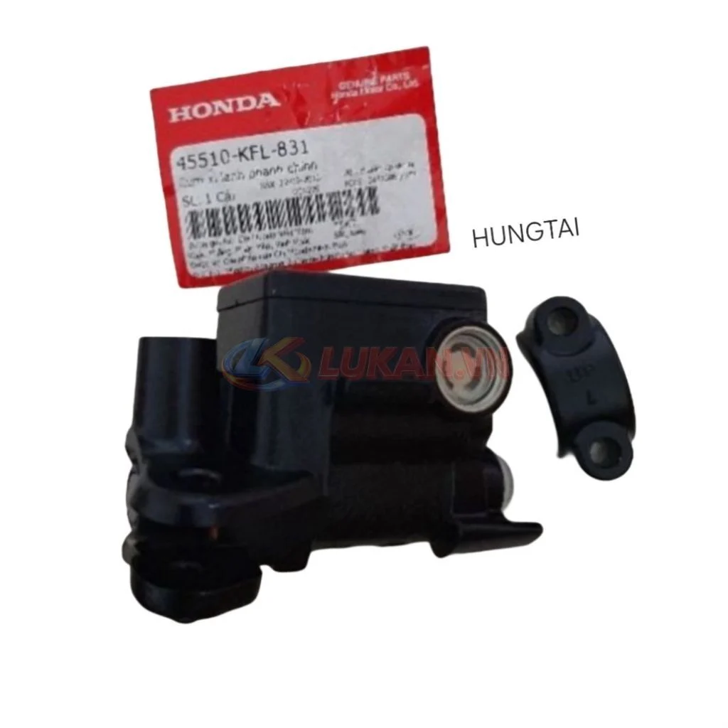 Bộ cùm tay thắng, phanh bình dầu FUTURE 1 đời đầu zin Honda 45510-KFL-831 - Ảnh 4