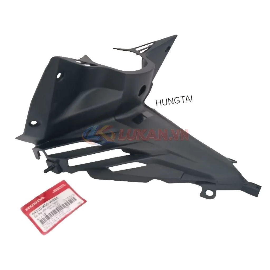 Nhựa nhám đen, ốp yếm khóa baga WINNER V1 2015-2019... zin Honda 64320-K56-V00ZA - Ảnh 2