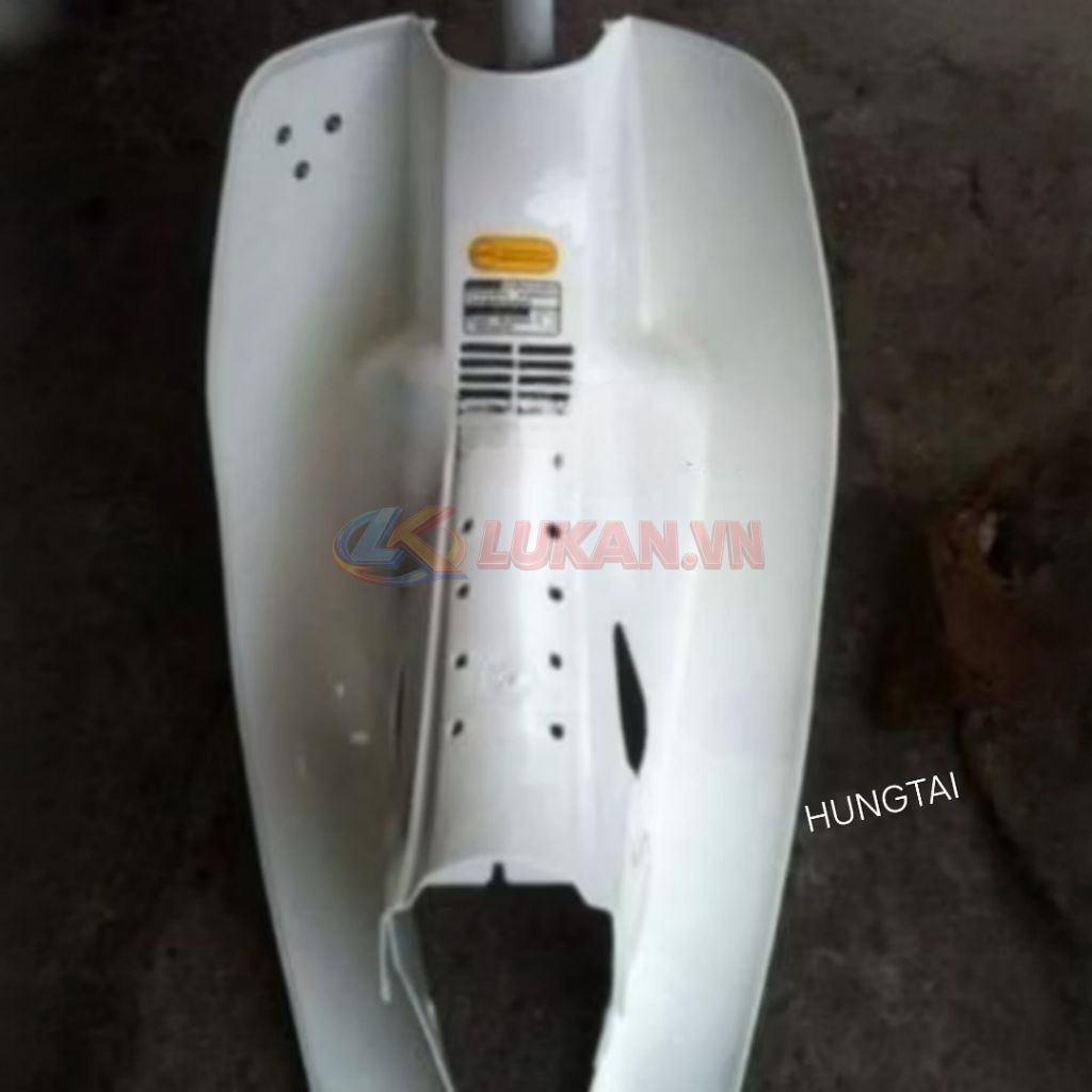 Nhựa bững yếm trắng xe DREAM Thái luôn tem đào zin Honda - Ảnh 2