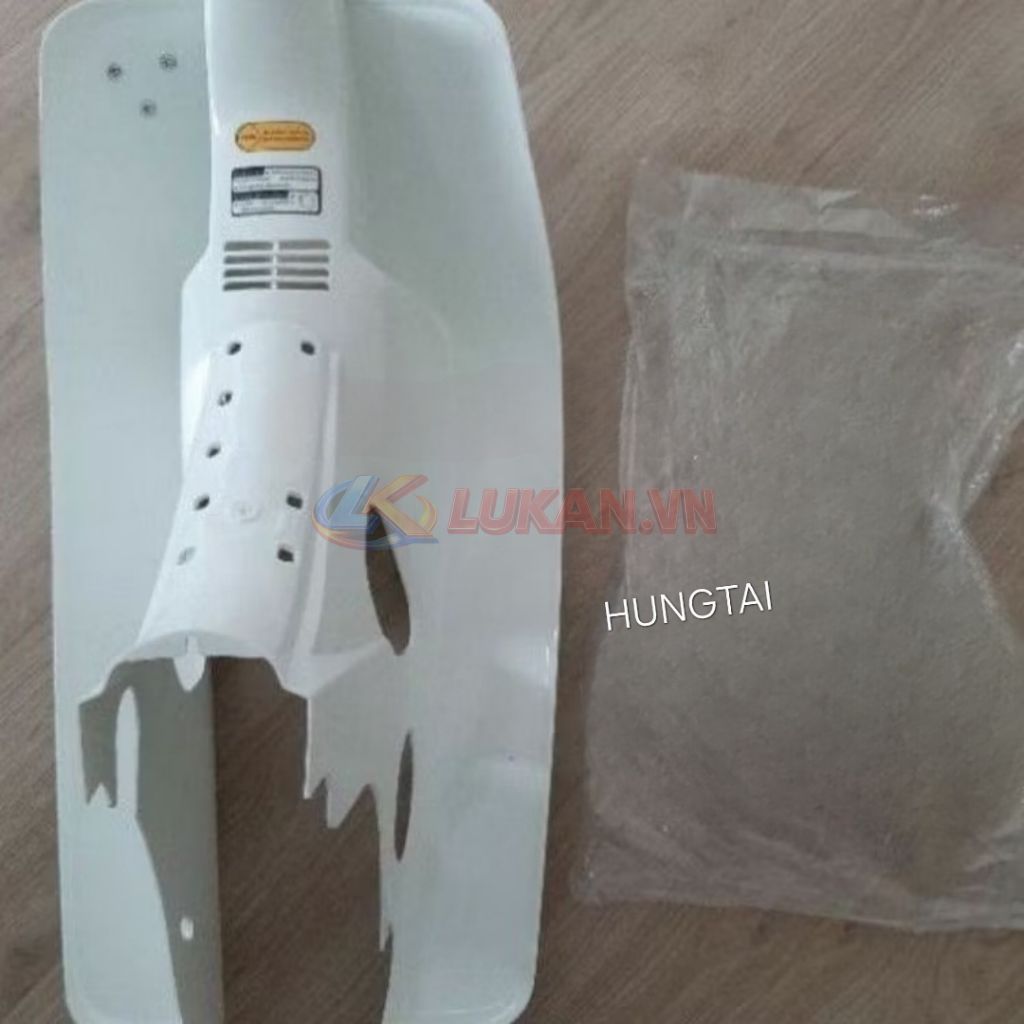 Nhựa bững yếm trắng xe DREAM Thái luôn tem đào zin Honda - Ảnh 4