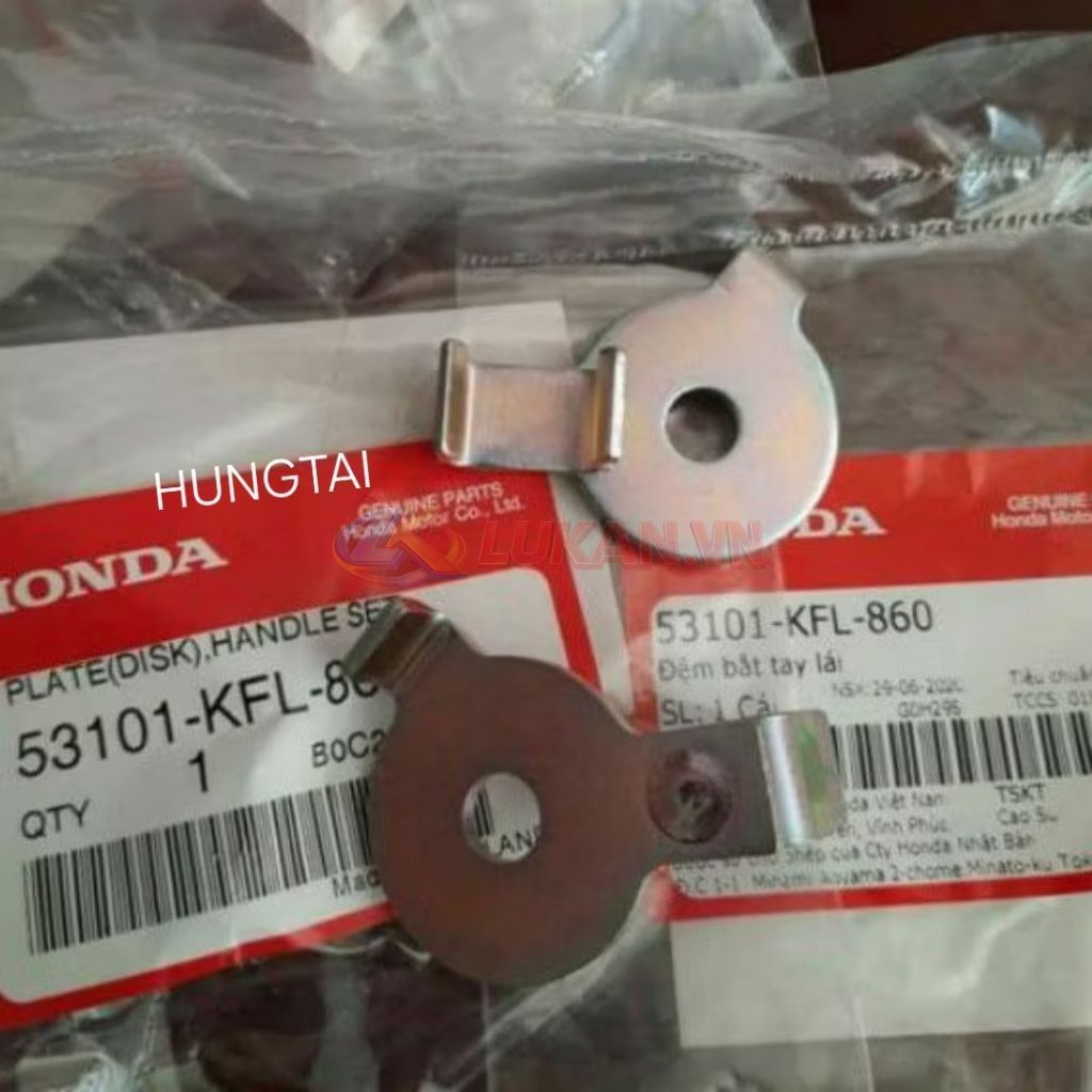 Đệm bắt giữ ghi đông tay lái, dây dầu WAVE Thái, ZX, FUTURE 1... zin Honda 53101-KFL-860 - Ảnh 3