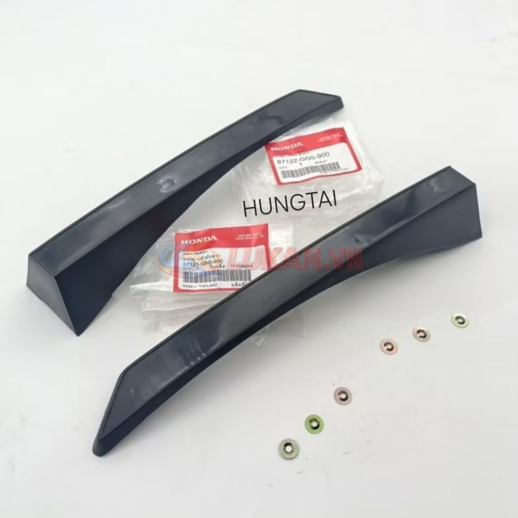 Cặp nhựa, ốp nẹp sườn bình xăng xe DREAM Thái zin luôn phe gài 87121-GN5-900, 87122-GN5-900 - Ảnh 2