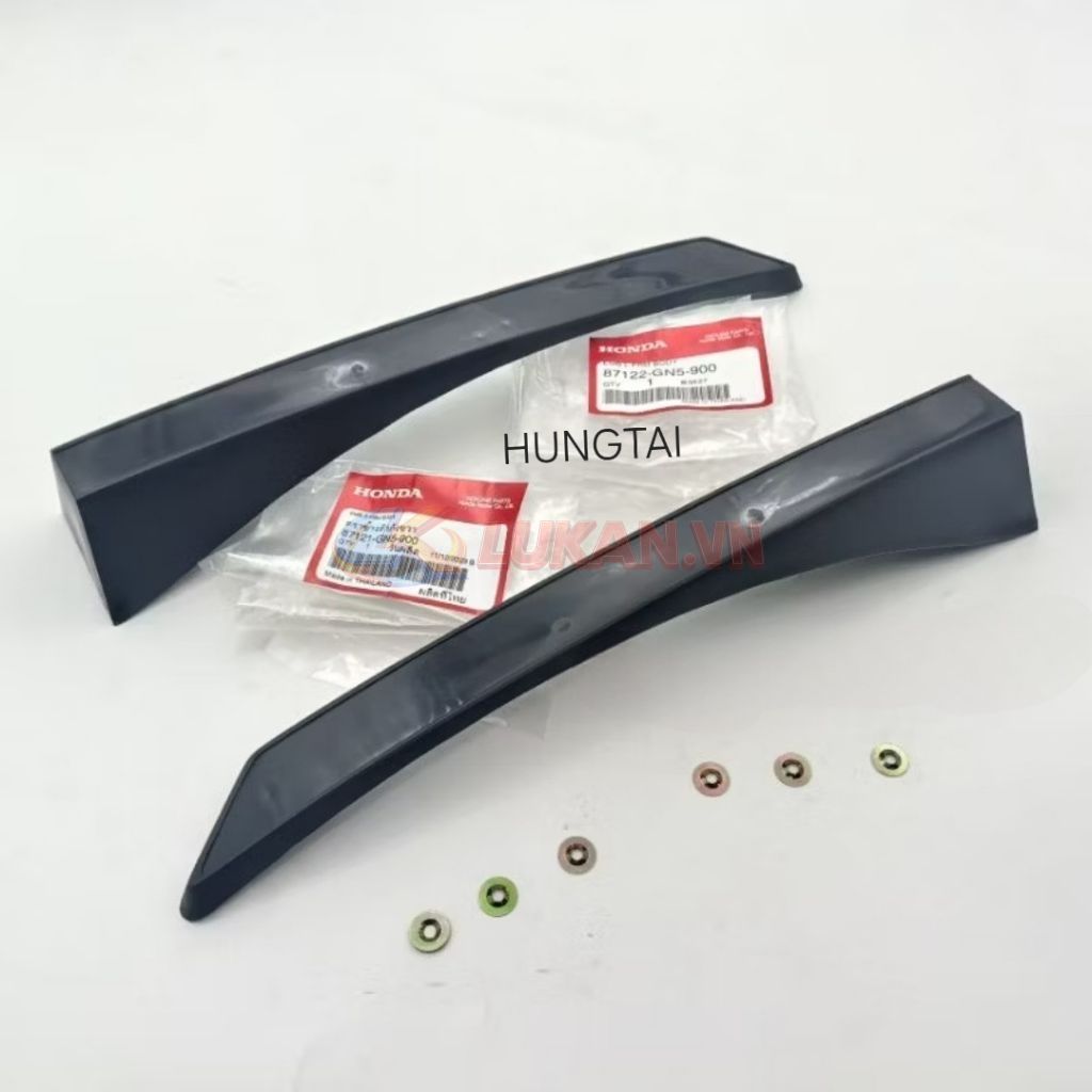 Cặp nhựa, ốp nẹp sườn bình xăng xe DREAM Thái zin luôn phe gài 87121-GN5-900, 87122-GN5-900 - Ảnh 4