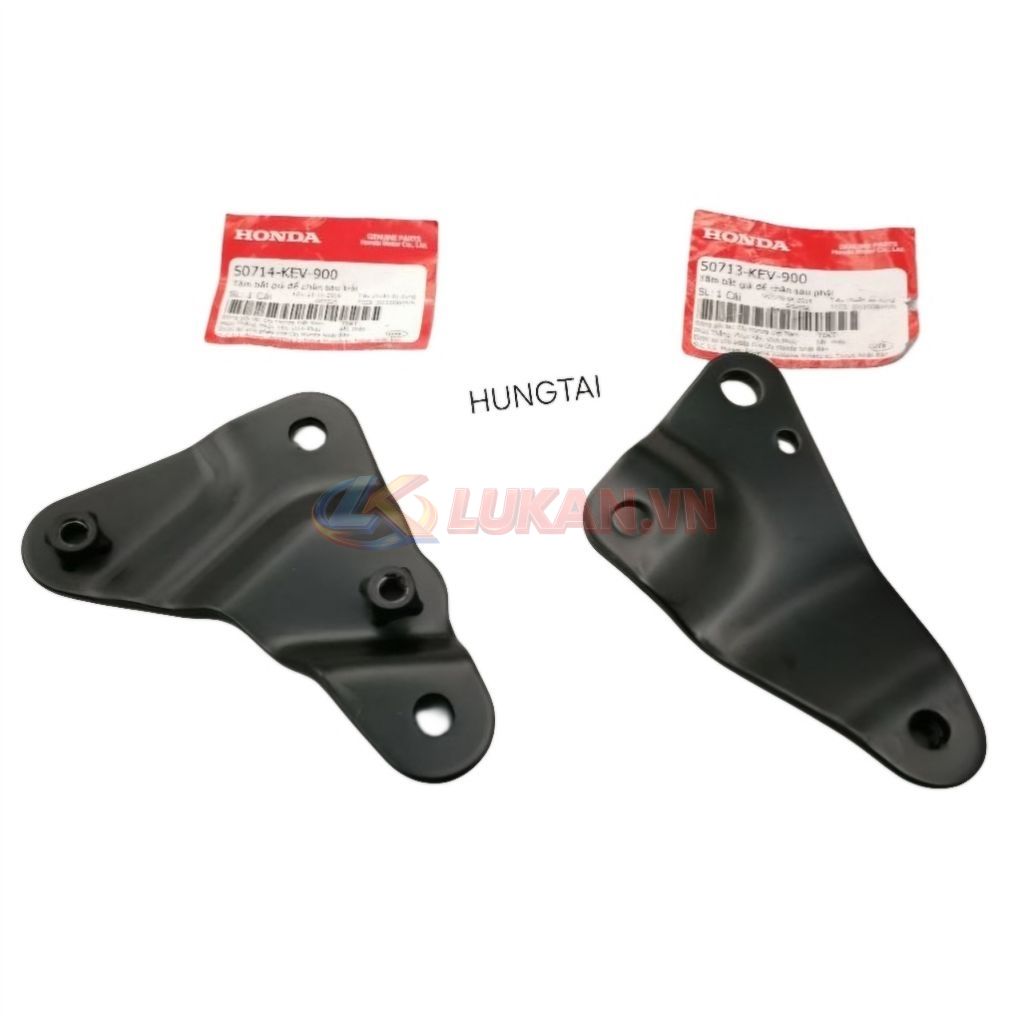 Cặp tấm pass đùi gác chân sau WAVE Thái, ALPHA, ZX, FUTURE 1... zin 50713-KEV-900, 50714-KEV-900 - Ảnh 3