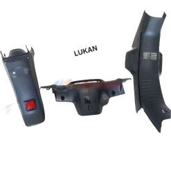 Bộ 3 nhựa đen nhám, áo xe DREAM Lùn zin Honda Thái xịn