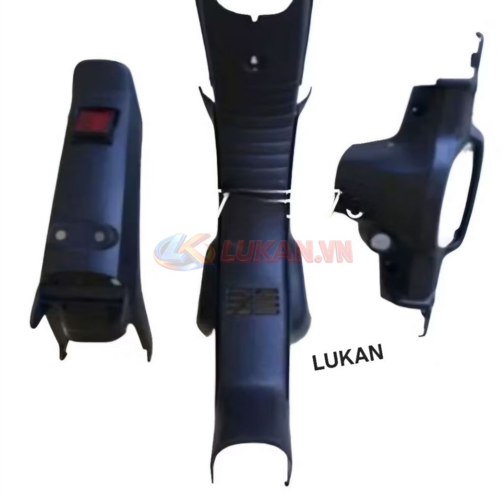 Bộ 3 nhựa đen nhám, áo xe DREAM Lùn zin Honda Thái xịn - Ảnh 5