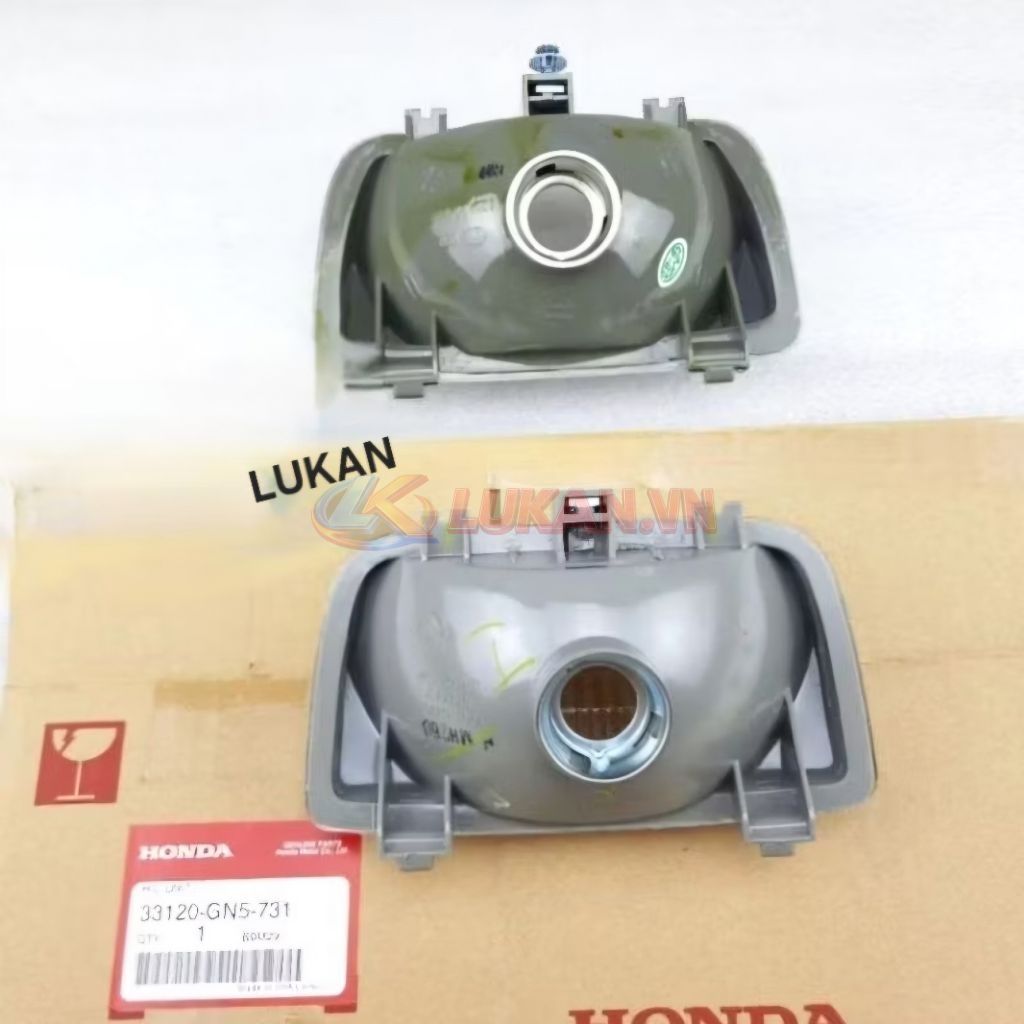 Pha chóa đèn trước xe DREAM Lùn zin Honda Thái chính hãng 33120-GN5-731 - Ảnh 4