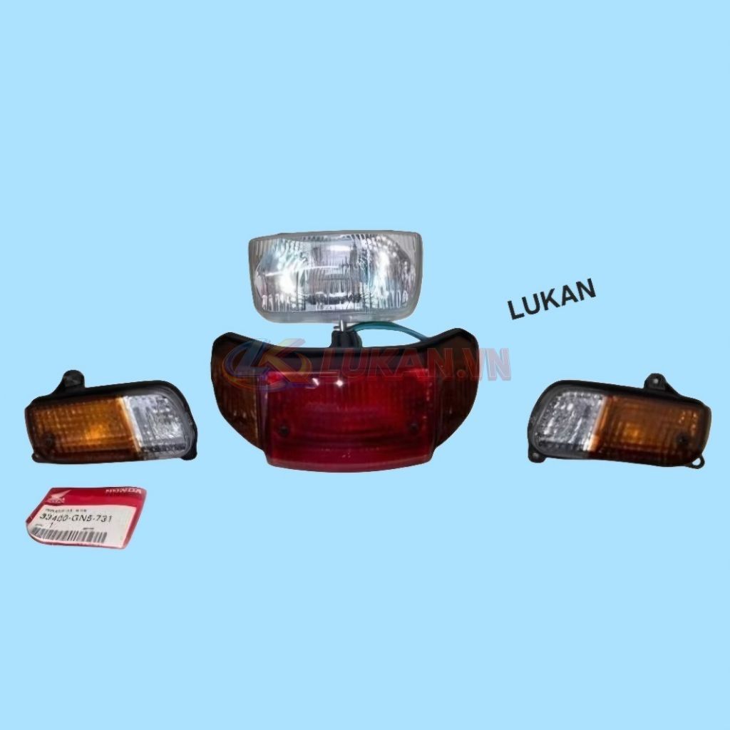 Bộ đèn xi nhan trước sau xe DREAM Lùn zin honda Thái