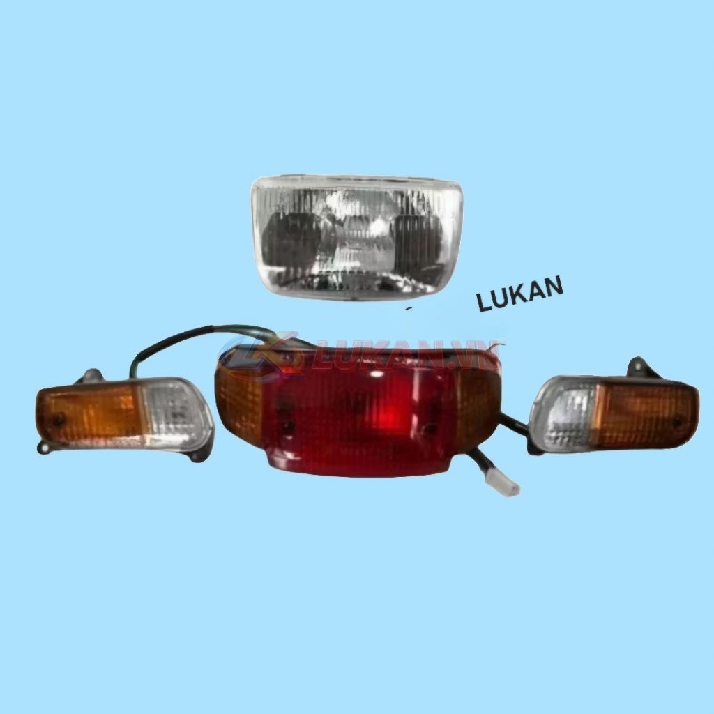 Bộ đèn xi nhan trước sau xe DREAM Lùn zin honda Thái - Ảnh 4