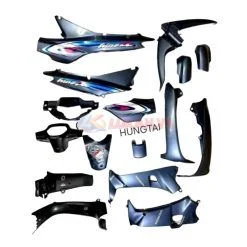 Bộ nhựa dàn áo, võ xe WAVE ALPHA đời đầu Xám zin Honda