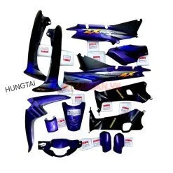 Bộ nhựa dàn áo, võ xe WAVE ZX Tím zin chính hãng Honda