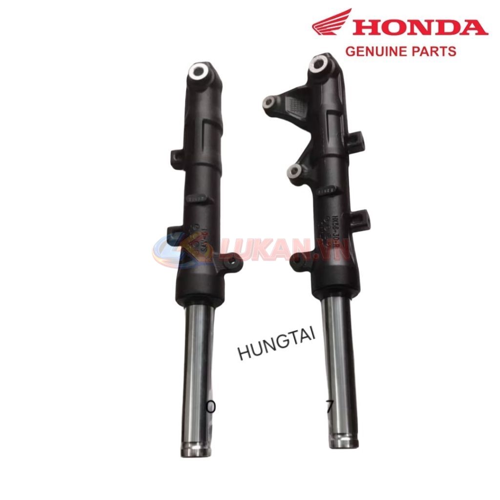Cặp phuộc nhún, giảm sóc trước WINNER X 150 màu Đen zin Honda - Ảnh 3