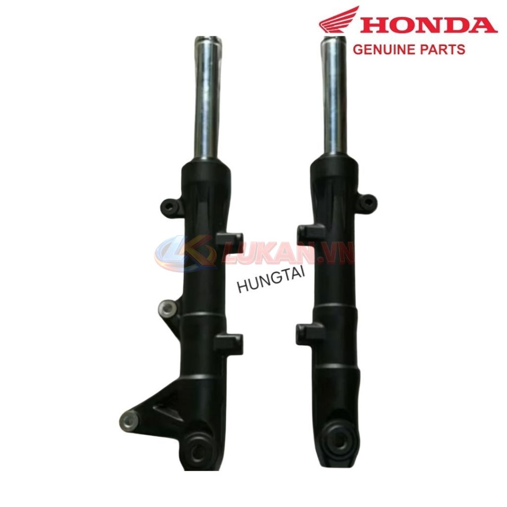 Cặp phuộc nhún, giảm sóc trước WINNER X 150 màu Đen zin Honda - Ảnh 4