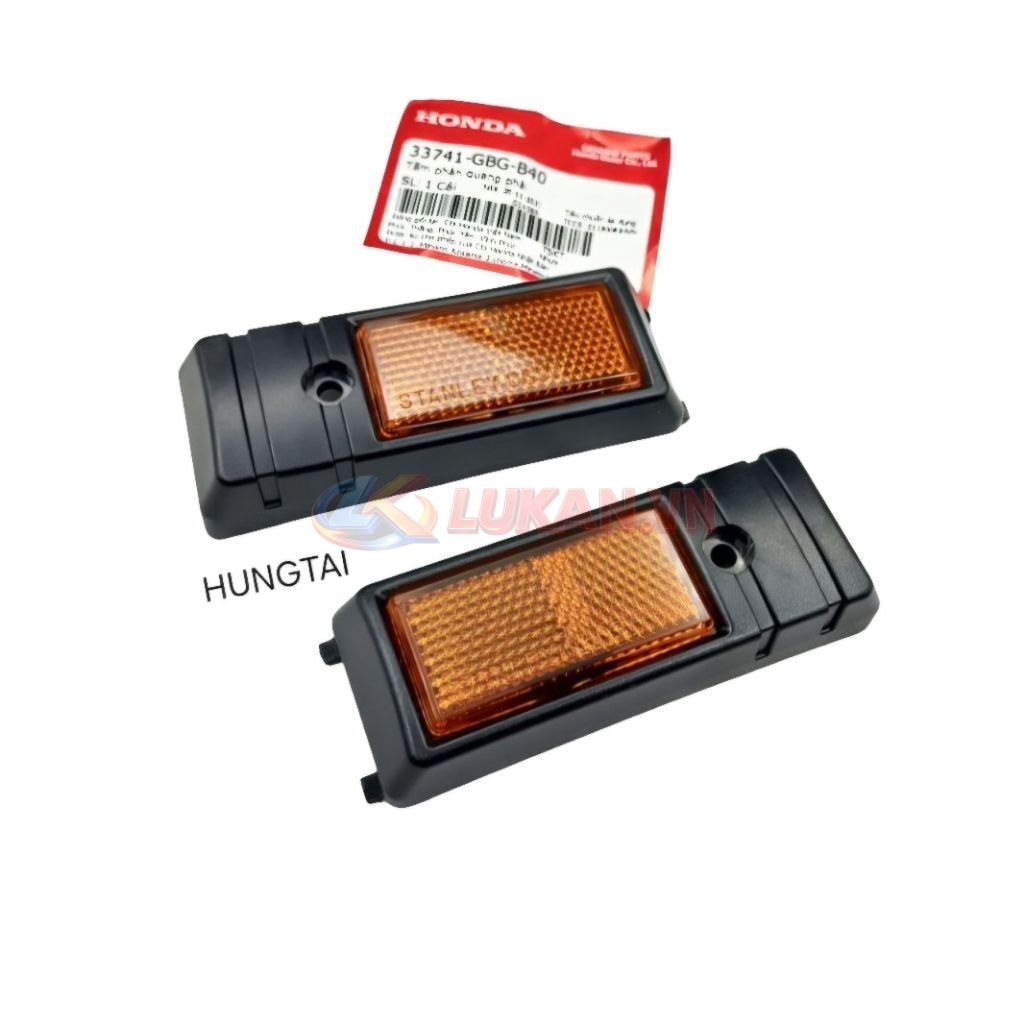 Cặp mắt mèo, ốp tấm phản quang xe DREAM zin 33742-GBG-B40, 33741-GBG-B40 - Ảnh 3