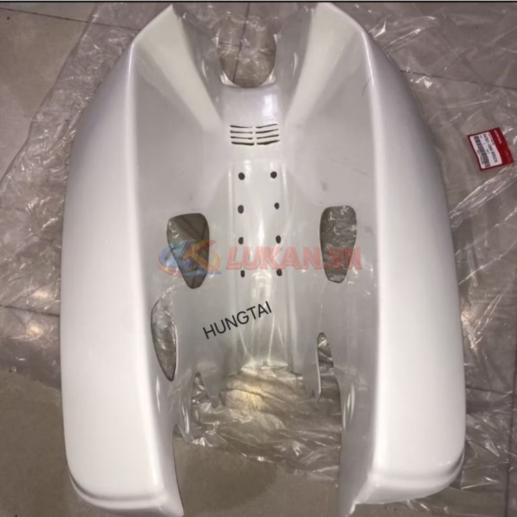 Nhựa bững yếm trắng xe DREAM Thái zin Honda chính hãng - Ảnh 5