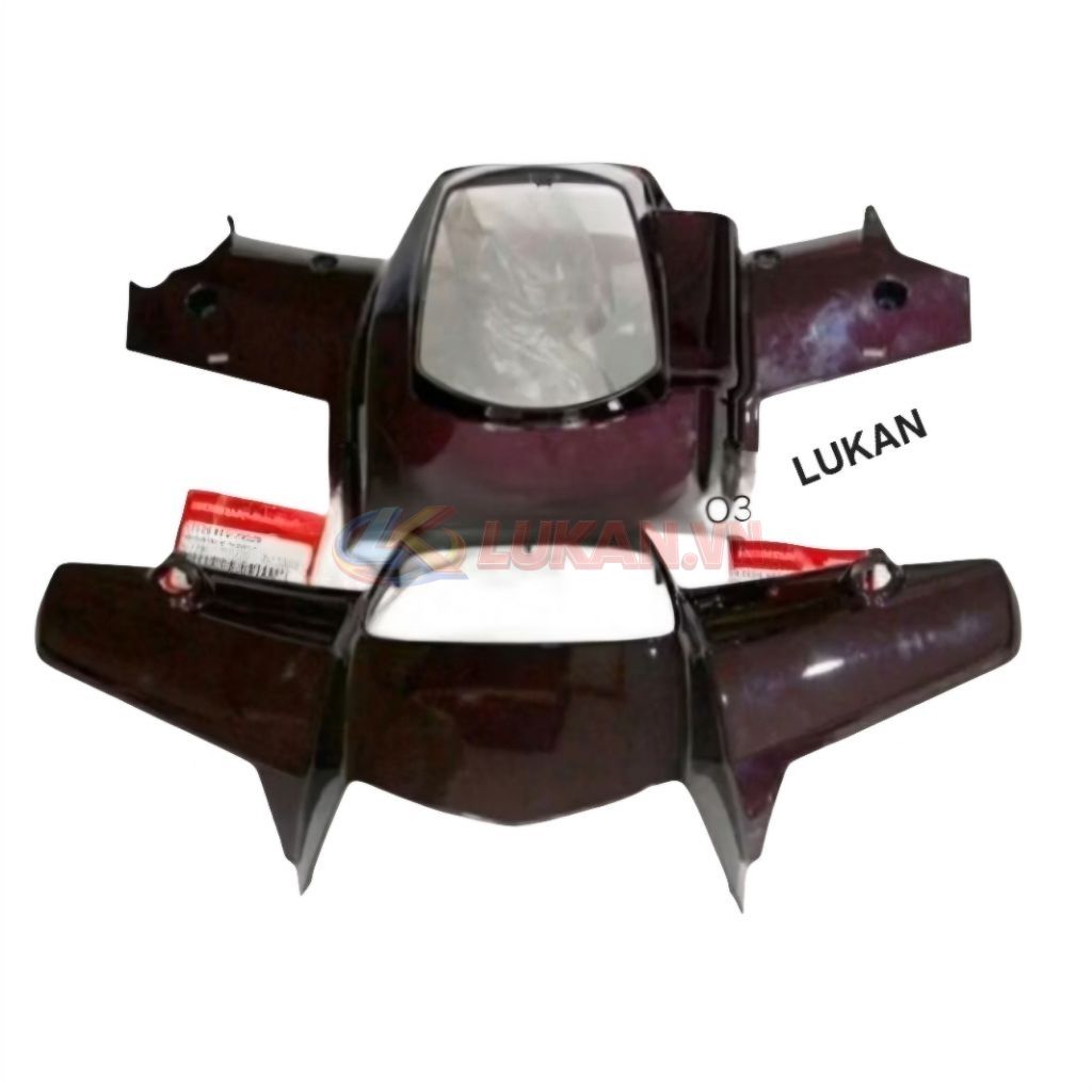 Nắp bàn thờ, nhựa võ đầu đèn lồi xe Super DREAM zin Honda - Ảnh 2
